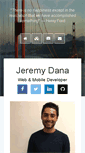 Mobile Screenshot of jeremydana.com