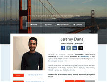 Tablet Screenshot of jeremydana.com